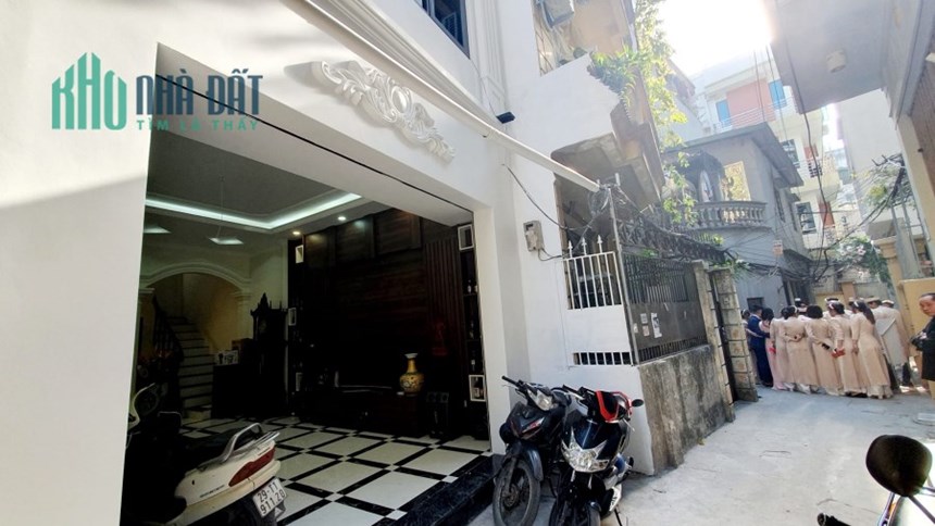 BÁN NHÀ NGUYỄN CHÍ THANH, SÁT Ô TÔ TRÁNH, 55M2 4T MT4.6M, GIÁ 7.3 TỶ