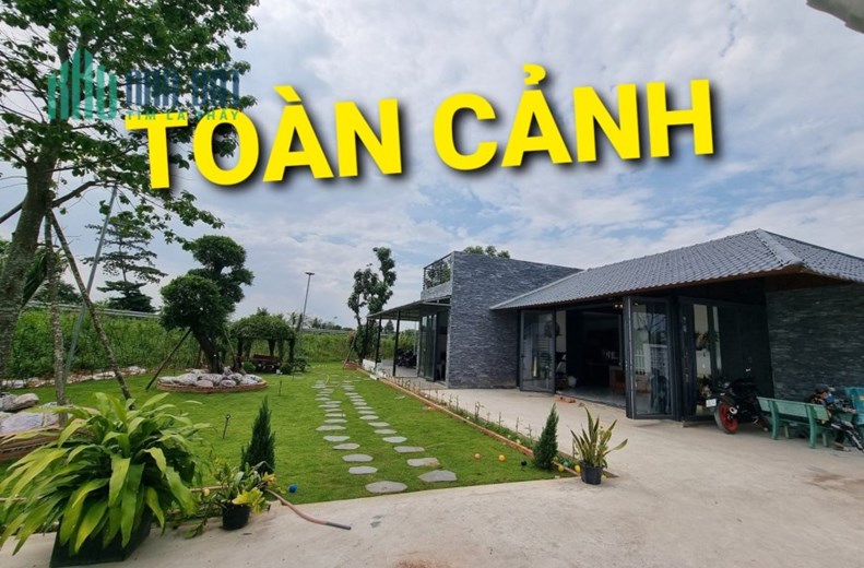 VILLA SÂN VƯỜN 1200m2 Ba Sa Phước Thạnh Củ Chi TpHCM TPHCM có 9 tỷ