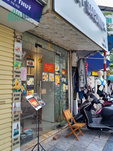 sang nhượng mặt bằng hiện tại tại 14 Hàng cá Hoàn Kiếm Hà Nội