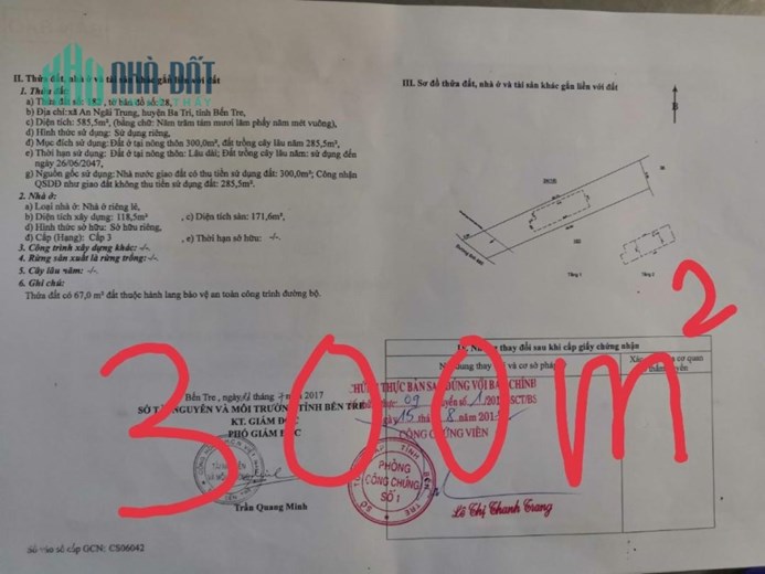 Sở Hữu Ngay 4 Lô Đất Vị Trí Đắc Địa Tại mặt tiền QL 57C, An Ngãi Trung - Ba Tri - Bến Tre