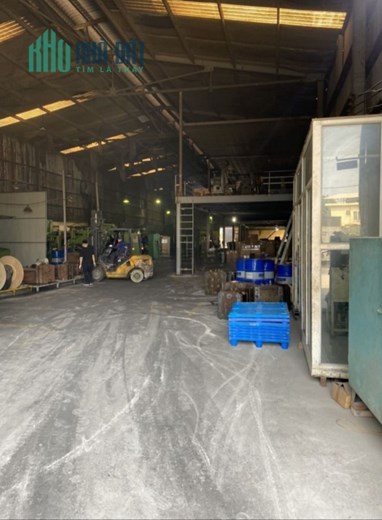 Cho thuê 1200m kho xưởng ở An Khánh, khung zamil cao 9m, container đỗ cửa
