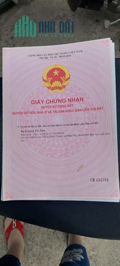 Chính chủ bán lô đất 2 mặt tiền lộ Sơn Đông, xã Bình Phú, Tp. Bến Tre