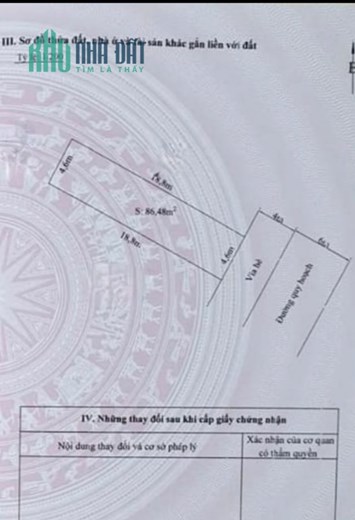 Chỉ hơn 2 tỷ CÓ NGAY LÔ 86 m2 ngang 4,6m TĐC Tasa Bình Kiều, Quận Hải An