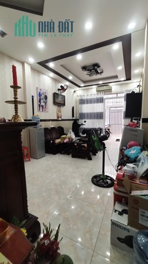 (250) Bán Nhà Ngay Trung Tâm Mua Sắp Gò Vấp Lottemart Nguyễn Văn Lượng 3.7 x 13 - 3 Tầng. Nhĩnh 4 Tỷ