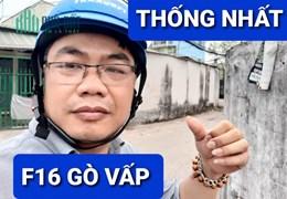 ( Duy Nhất) Mặt Tiền hẻm 78m2 có 4 tỷ Thống Nhất Phường 16 Gò Vấp