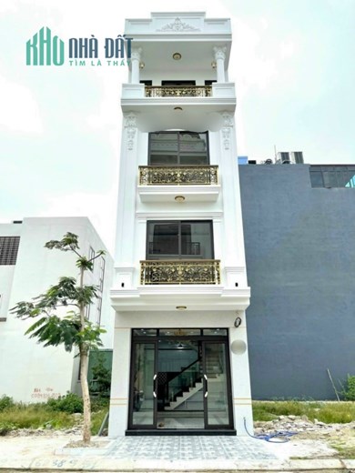 BN Bán nhà 4 tầng xây mới  40M TDC Hải An chỉ 4Ty350