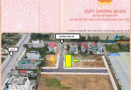 CẮT LỖ LÔ ĐẤT MBQH59 TÂN PHONG QUẢNG PHONG - QUẢNG XƯƠNG - THANH HÓA