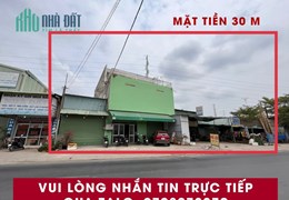 Chính chủ cần bán căn nhà  mặt tiền 30m ngay ngã ba Võ Văn Bích với Bình Mỹ, diện tích lớn 1.400