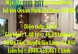 Chính chủ bán nhanh căn hộ 1 Ngủ Masterise Waterfront biển hồ Vin Ocean Park Gia Lâm, Hà Nội