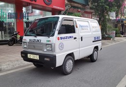 Gia  đình  cần  bán gấp Xe Tải  van  suzuki  2015 chạy  hơn  3 vạn đẹp  zin  nguyên bản  Hưng  Hà -