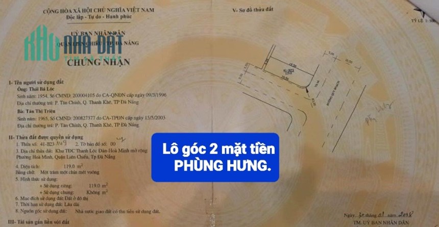 🔴💥ĐẤT LÔ GÓC 2MT ĐƯỜNG PHÙNG HƯNG