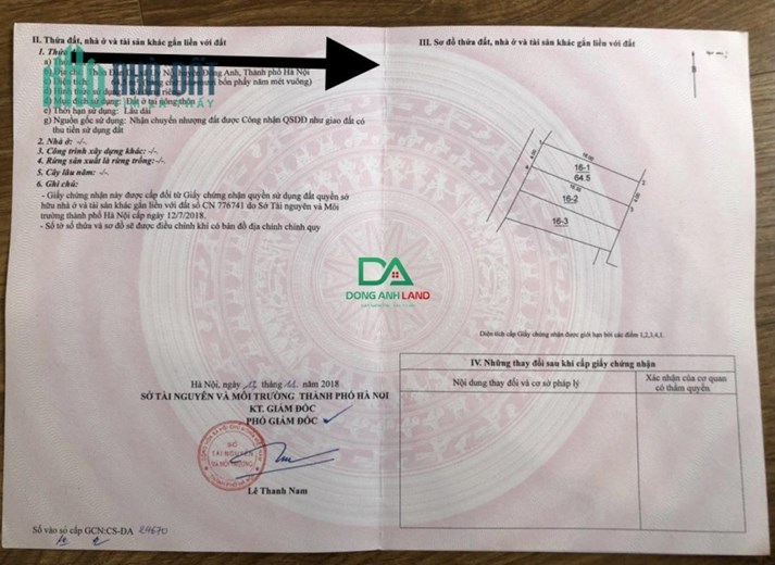 Bán đất Uy Nỗ (Đản Dị) – 64.5m2 – Ngõ thông ô tô – chỉ 4x tr/m