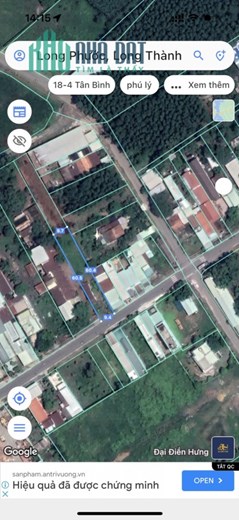 Bán lô đất mặt tiền đường Bàu Cạn, Long Phước, Long Thành, Đồng Nai