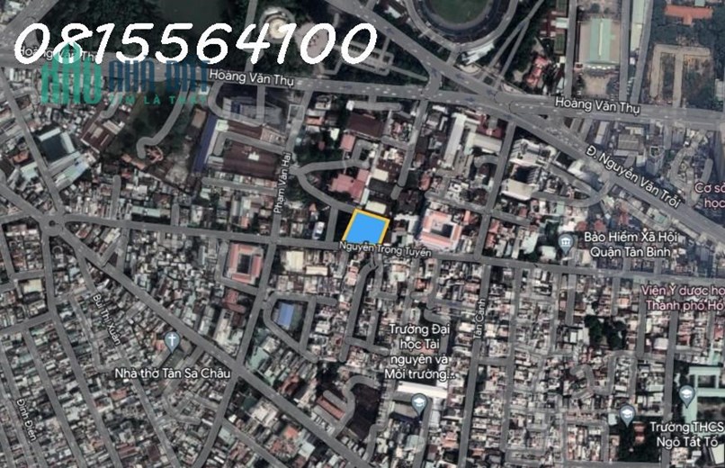 Cần cho thuê gấp 2000m2 đất mặt tiền số 326 nguyễn trọng tuyển, P1, Tân bình. Có toà nhà trệt 2 lầu