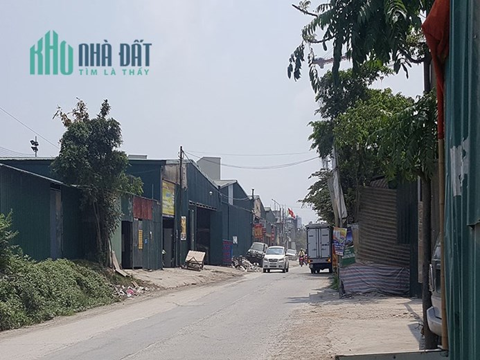 Bán đất Vạn Phúc, Thanh Trì sẵn kho xưởng, sổ hồng riêng.