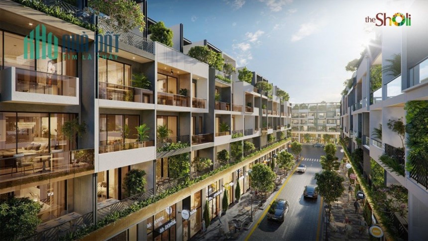Shop and Living đầu tiên tại Bình Tân, nhà phố the Sholi tận hưởng giá trị kép từ ngôi nhà - chỉ từ