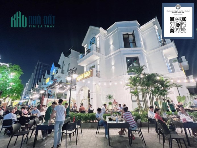Cho thuê Shophouse Hải âu, cạnh TTTM Vincom. DT 150m2, 4T, đã hoàn thiện đẹp. Giá 19 triệu/ tháng