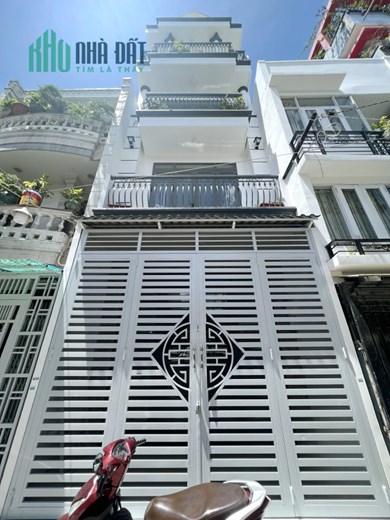 Nhà mới 4 tầng mặt hẻm ôtô Dương Bá Trạc P1 Q8 giá 7.9 tỷ