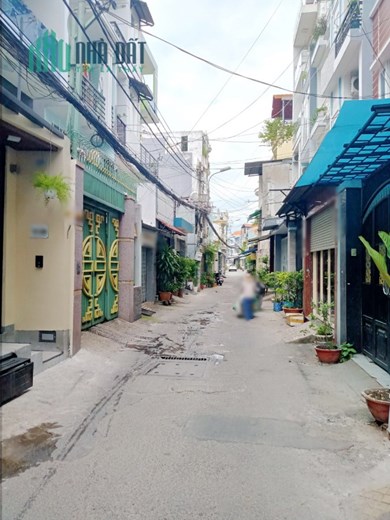 Nhà thuê hẻm thông Âu Dương Lân P3Q8 -  Giá : 8 Triệu / tháng