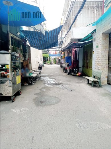 Nhà thuê hẻm thông Âu Dương Lân P3Q8 -  Giá : 8 Triệu / tháng