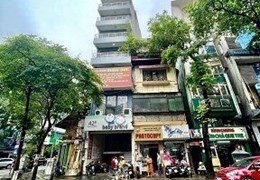 BÁN GẤP CĂN HOA HẬU 2 MẶT PHỐ TRẦN XUÂN SOẠN-THI SÁCH, 121m2 - 8 TẦNG, THANG MAY XÂY MỚI HIỆN ĐẠI.
