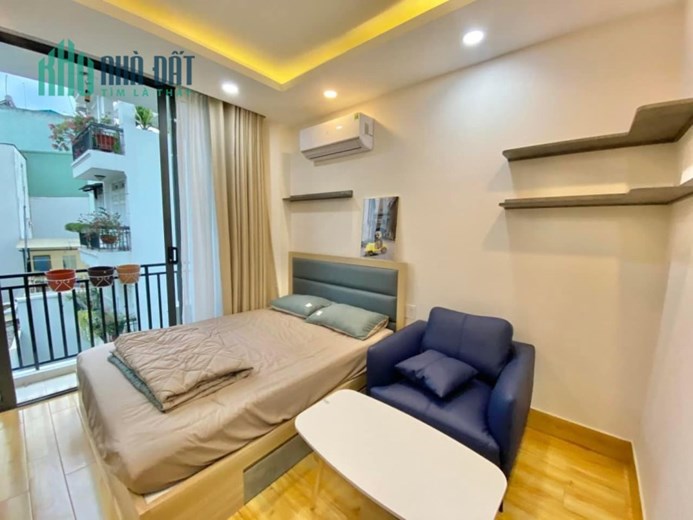 Cho thuê studio ban công sát bờ kè đường Trường Sa, Phú Nhuận - Chỉ 8tr4