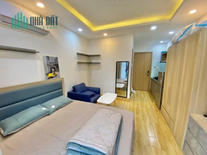 Cho thuê studio ban công sát bờ kè đường Trường Sa, Phú Nhuận - Chỉ 8tr4
