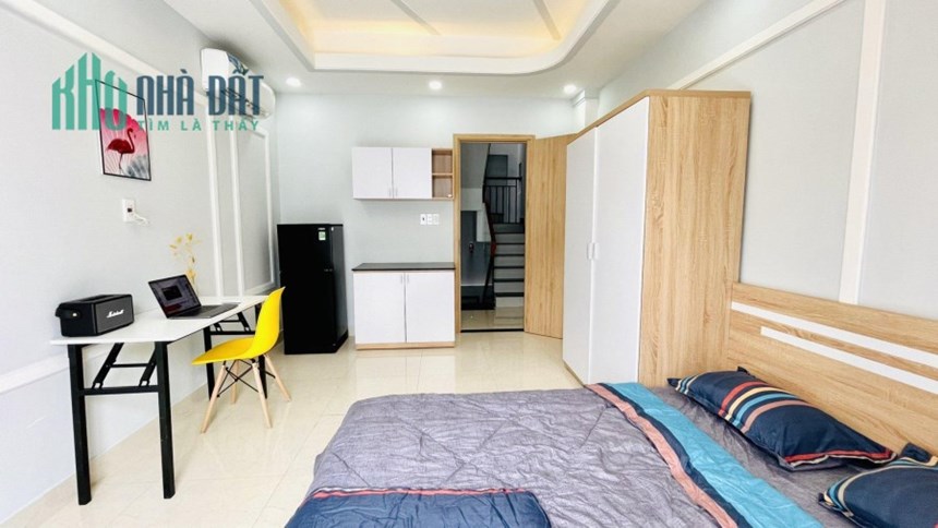 Cho thuê căn hộ FULL NỘI THẤT,gần trường Đại Học Văn Lang,Bình Thạnh