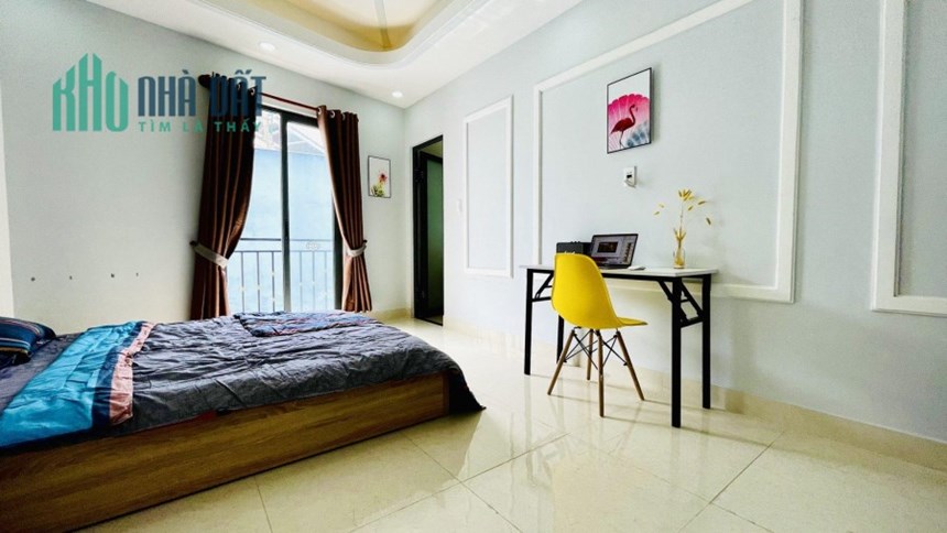Cho thuê căn hộ FULL NỘI THẤT,gần trường Đại Học Văn Lang,Bình Thạnh