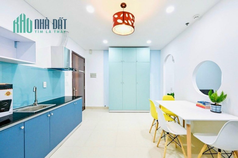 Cho thuê căn hộ đường Đinh Công Tráng, Quận 1, FULL NỘI THÁT, KÉO VALY VÀO Ở NGAY