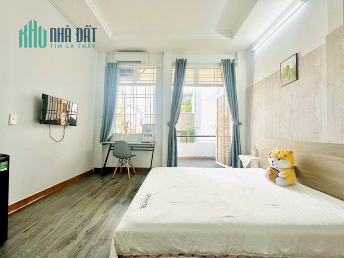cho thuê căn hộ FULL NỘI THẤT đường Hồ Văn Huê, Phú Nhuận, sát sân bay Tân Sơn Nhất