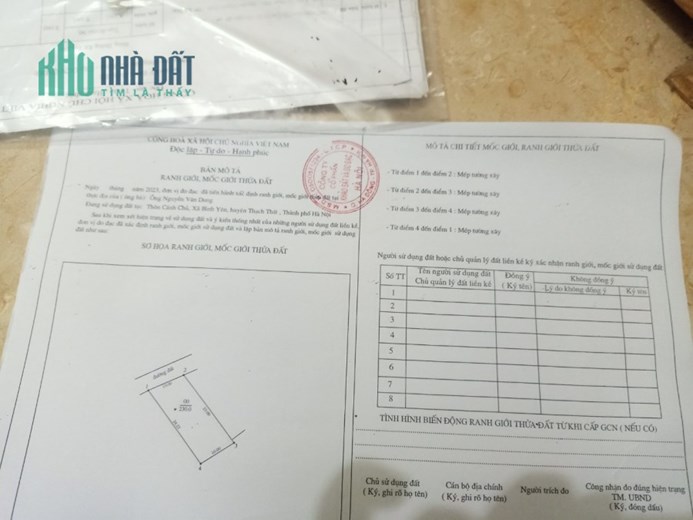 ĐẤT HỢP THỨC GẦN KHU CNC HÒA LẠC GIÁ RẺ