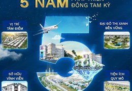 bán đất dự án The trident city, đối diện Trung Tâm Hành Chính Tỉnh Quảng Nam