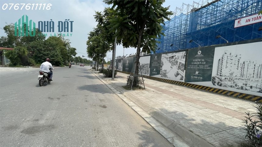 Bán đất mặt phố Nguyễn Lam, view shophouse Sunshine,tiện xây toà nhà,trụ sở, 86m,MT7m,15 tỷ dư