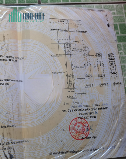 Bán gấp nhà mặt tiền Võ Văn Ngân, P.Bình Thọ, TP Thủ Đức 14,9tỷ