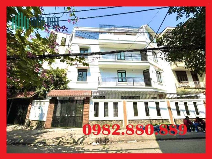 Biệt Thự Văn Quán, lô góc: 135m2/4 tầng, mặt tiền 20m, nhỉnh 16 tỷ
