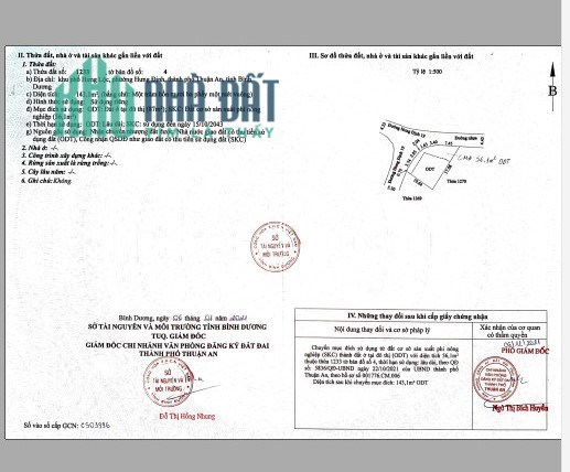 Bán nhà 2 MT , 100 % thổ cư diện tích 143m2 Hưng Lộc, Hưng Định, TP. Thuận an, Bình Dương