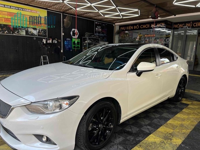 bán xe Maxda 6 2.0.AT 2016 số tự động trắng nữ chạy xe bao zin Xã Bình Hưng, Huyện Bình Chánh, Tp