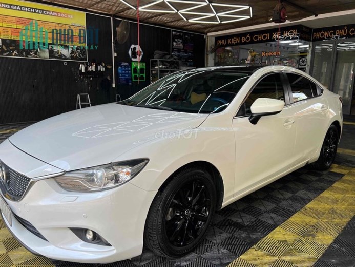bán xe Maxda 6 2.0.AT 2016 số tự động trắng nữ chạy xe bao zin Xã Bình Hưng, Huyện Bình Chánh, Tp