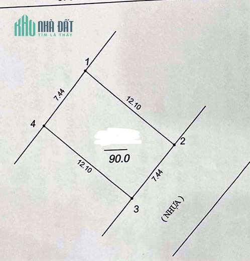 BÁN ĐẤT TĐC THƯỢNG THANH, LONG BIÊN, 90M, MT 7.5M, PHÂN LÔ BÀN CỜ, KINH DOANH, 8 TỶ 5