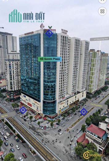 Bán Căn Góc 105m2X3PN Chung Cư HỒ GƯƠM PLAZA 102 TRẦN PHÚ- Full Đồ- Nhỉnh 3 tỷ