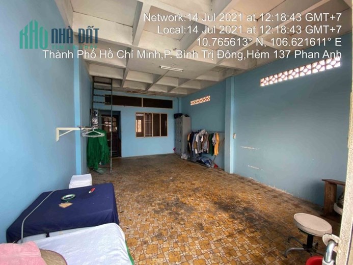 Chính chủ cần Bán nhà 1 trệt 2 lầu, Đường ô tô Đường Phan Anh - Bình Tân