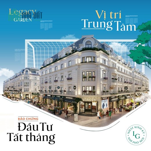 Mở bán đợt 1 Liền kề dự án Rue De Charme Thanh Xuân, 85m2, 18.8 tỷ