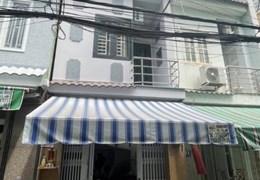 Mặt tiền kinh doanh Bán nhà Đường số 45 Quận 6 3 tầng xe hơi 5m 35m2 chỉ nhỉnh 4 tỷ