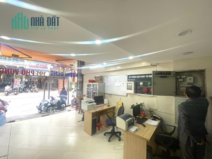 Tòa nhà Mặt phố vọng vỉa hè rộng - thang máy 7 Tầng 70m2 31.9 Tỷ
