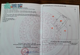 cần bán 300m2 thổ cư một nửa, đất 3 mặt tiền vuông như bánh trưng, đất thuộc kha sơn phú bình thái