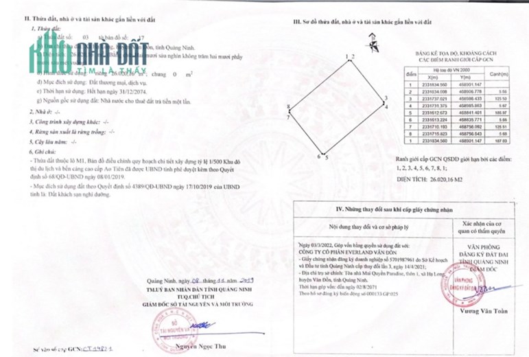 1,3 TỶ/CĂN Sở hữu căn hộ nghỉ dưỡng, giải trí Vịnh Biển Ao Tiên, Vân Đồn, Quảng Ninh
