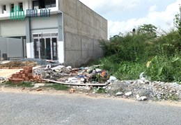 đất gần chợ,mặt tiền nhựa, đường trần văn giàu, sổ hồng riêng