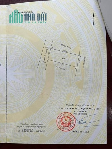 Bán nhà phố Đông Khê, diện tích 47m 3 tầng độc lập, GIÁ 2.65 tỉ ngõ taxi cực nông