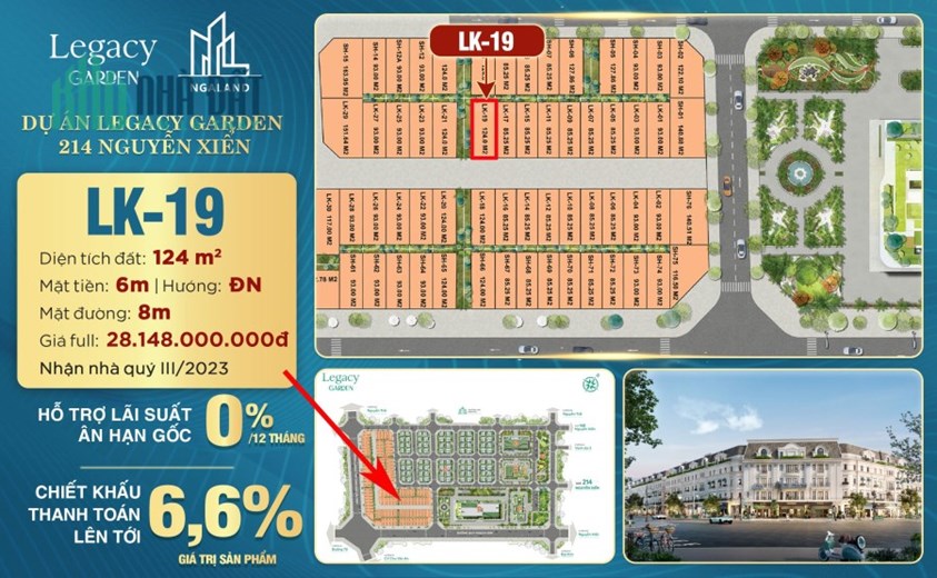 Liền kề cạnh dự án Pandora Triều Khúc, 124m2, 5 tầng, chuẩn bị nhận nhà